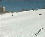 Нелепо сбили человека