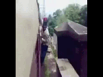 Экстремальный бег.А ты бы смог 